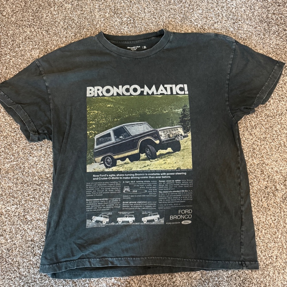 Men’s Abercrombie Bronco Graphic Tee